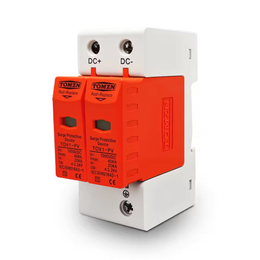 TOMZN DC Surge Protection Device SPD 1000V 20KA 40KA PV DIN Rail Protector