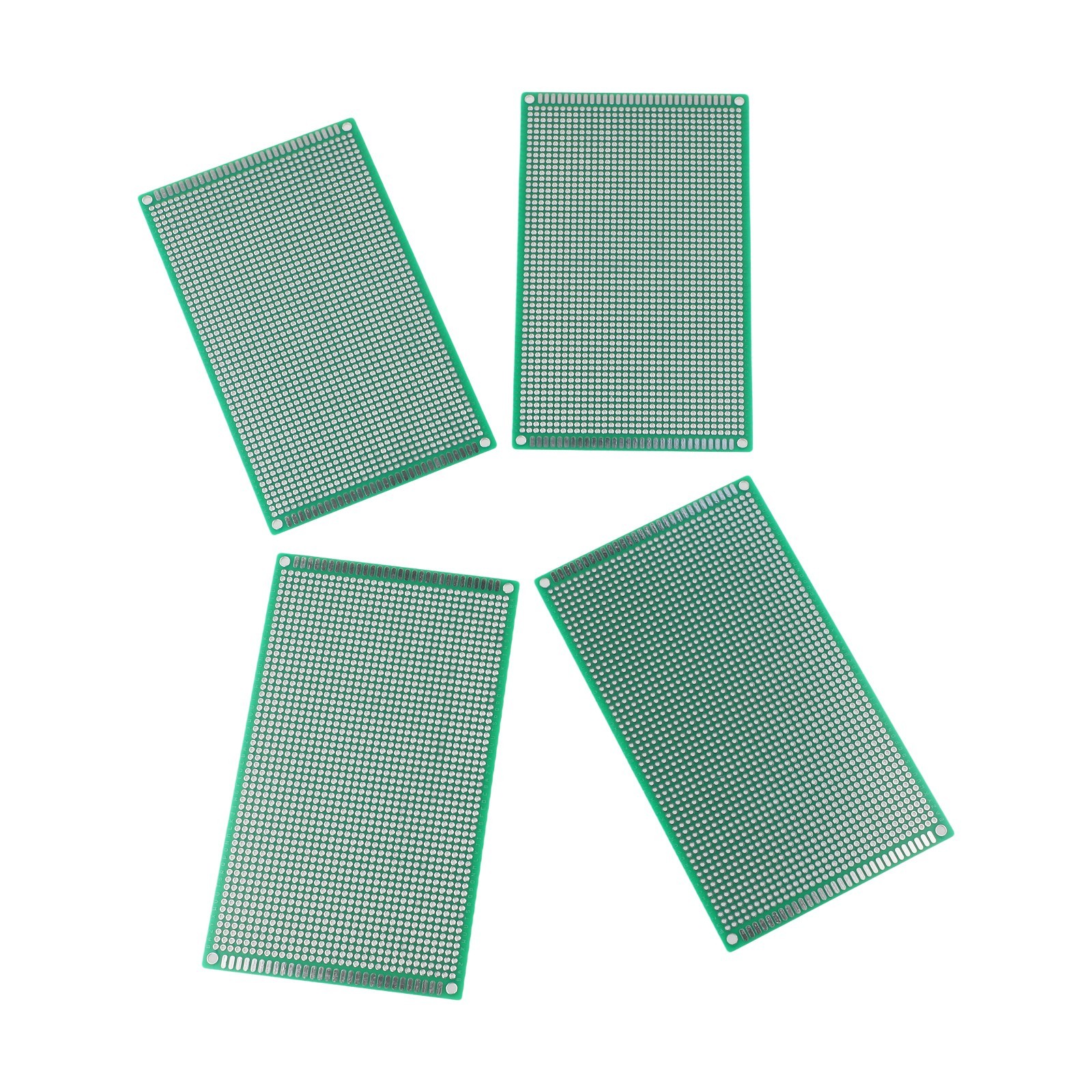Efficient 9×15 cm Prototype PCB Set of 4 for Quick Electronic Prototyping