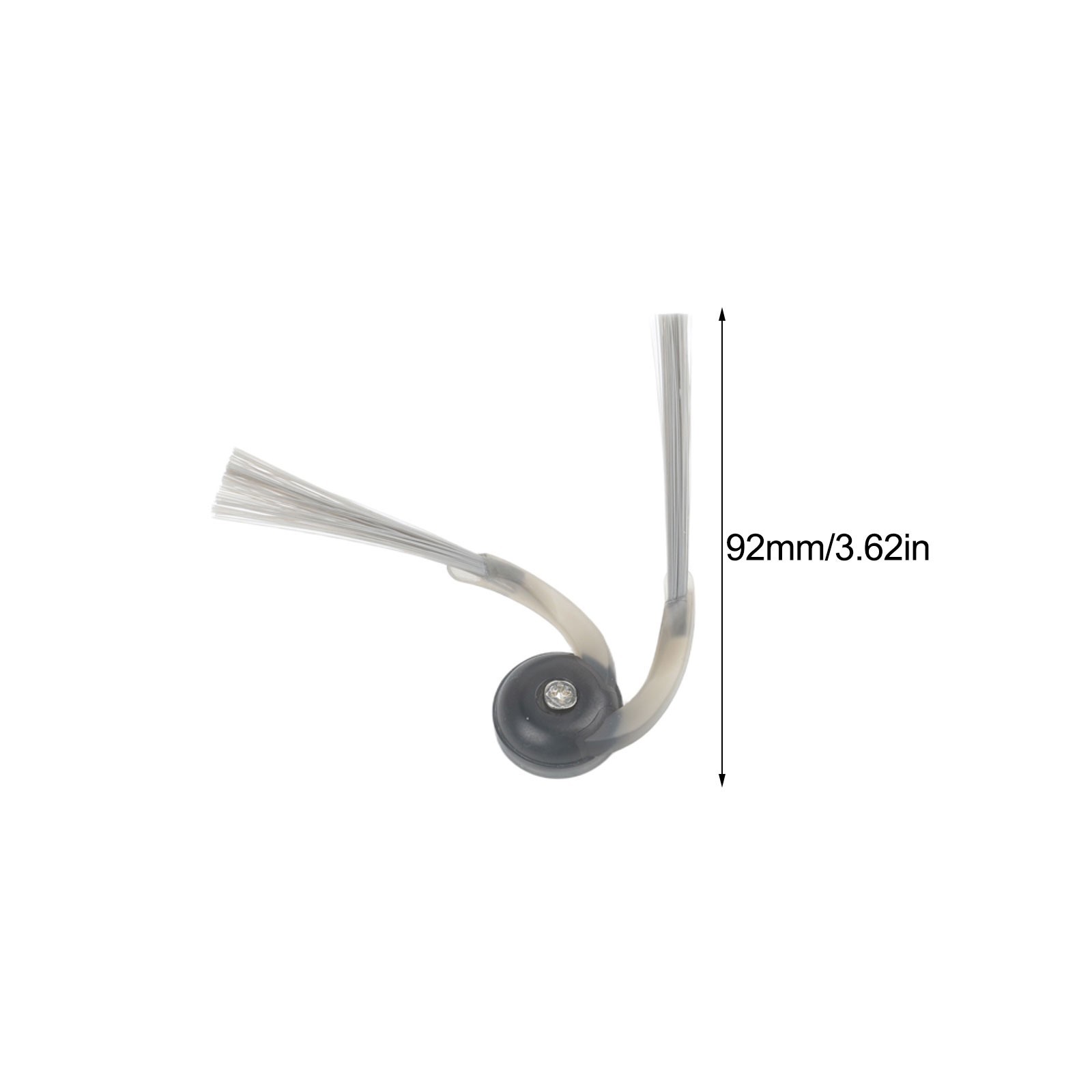 6 Replacement Side Brush Set for Roborock QV35A/QV35S/Qrevo L Grey 92mm