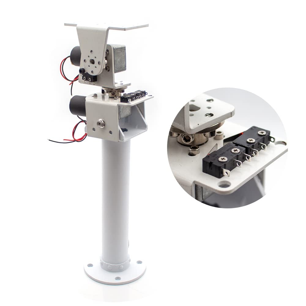 DC Dual-axis Gimbal For Solar Tracking Monitor Large Load High Torque X/ Y-axis