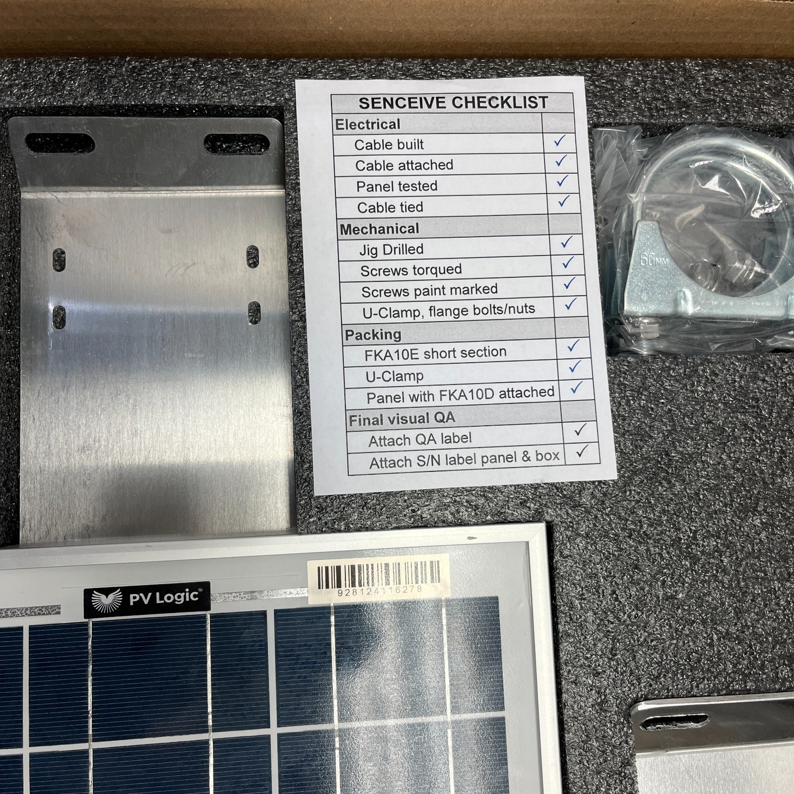 Senceive PV Logic20w Polycrystalline Solar Panel 21×11”
