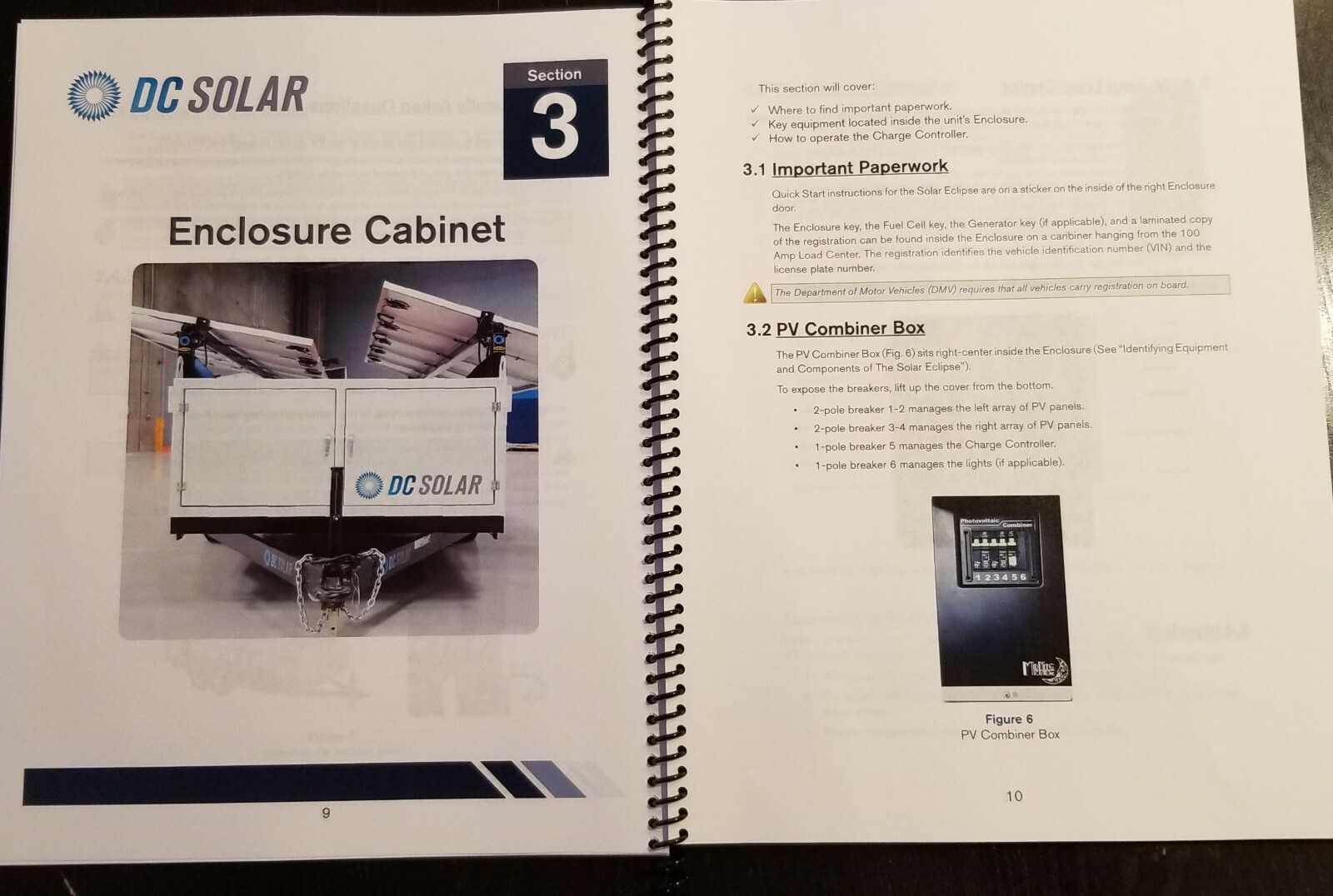 DC Solar SCT20 Hybrid EV Charger Solar Generator Operating & Technical Manual