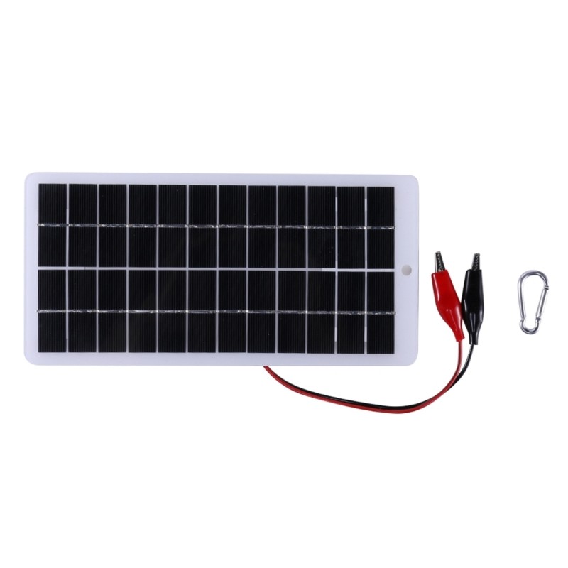 12V Solar Power Charger Polysilicon Solar Charger Plate Portable for Lamp Pump