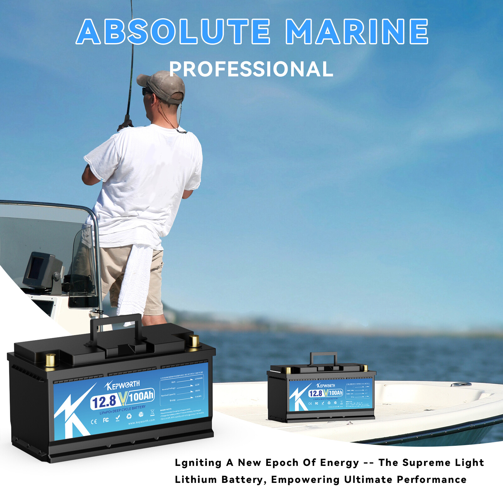 12V 100Ah LiFePO4 Lithium Battery 100A BMS Deep Cycles Solar RV Off-grid+Charge