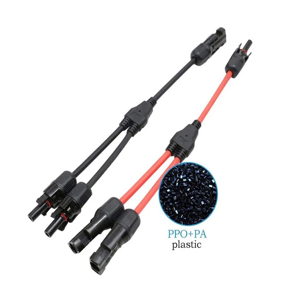 Y Branch Solar Panel Connector MMF FFM Parallel Adapter Waterproof IP67