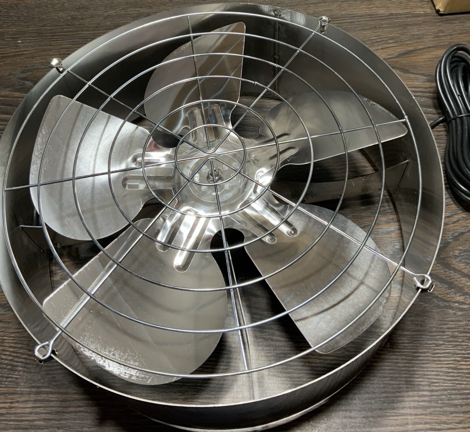Pumplus 65 Watt Screened Solar Powered Fan Kit W/10 Feet Cable Plug And Play
