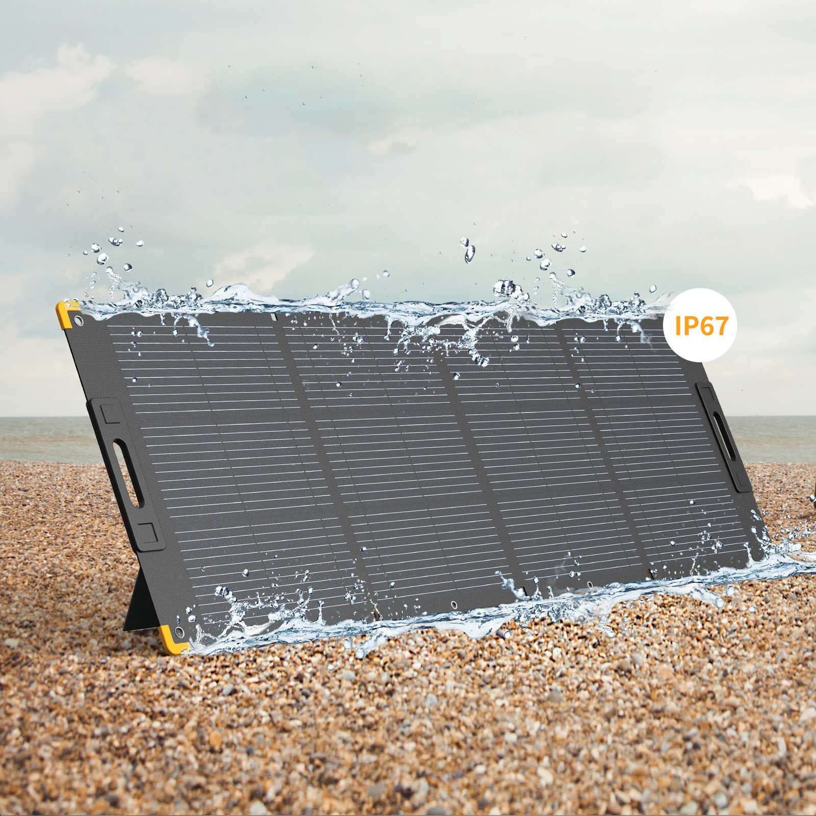 Used-pecron 100W 200W Foldable Portable Solar Panel for Power Station Solar