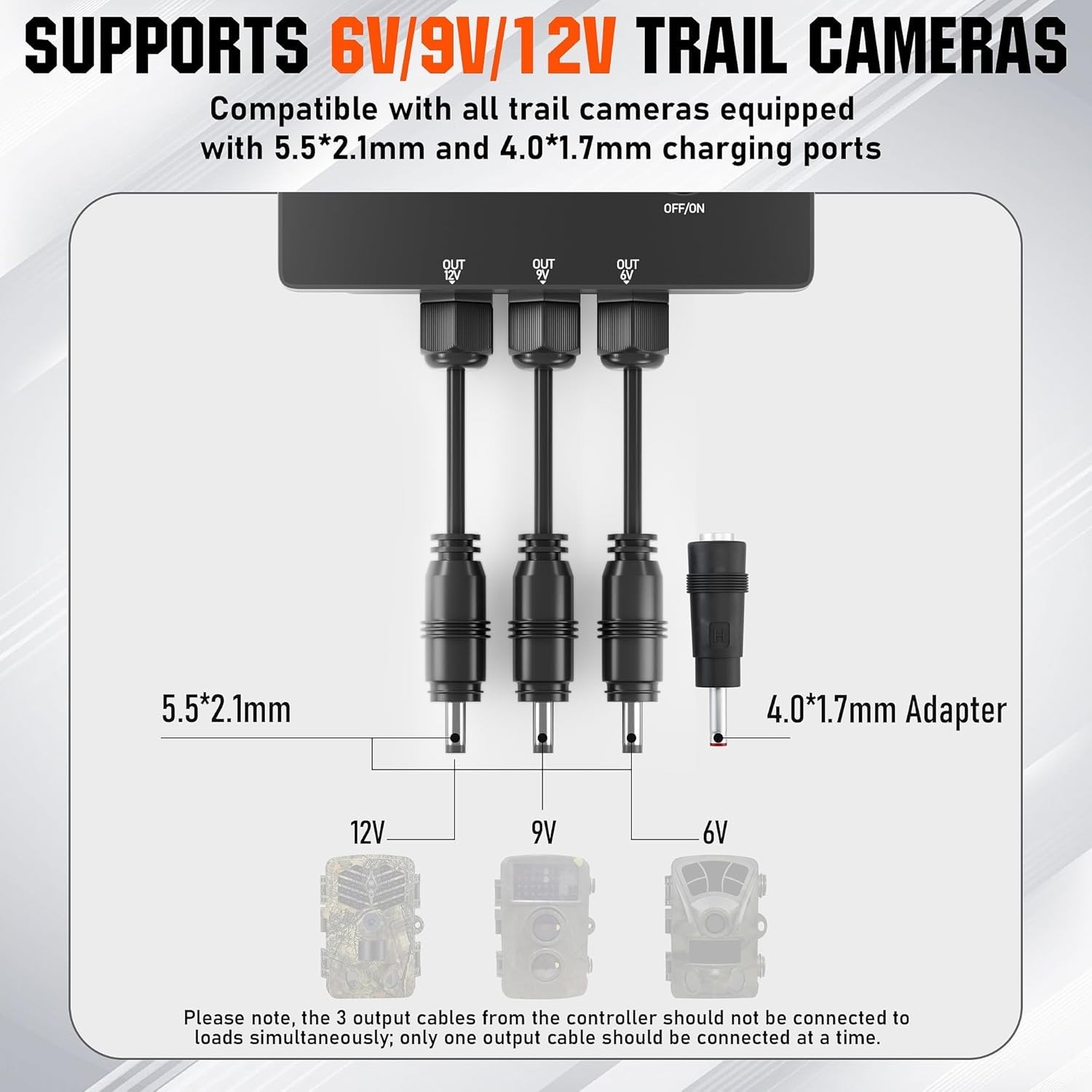 Solar Panel for Trail Camera 6W Solar Charger 7500mAh Battery | 7500mAh Built…