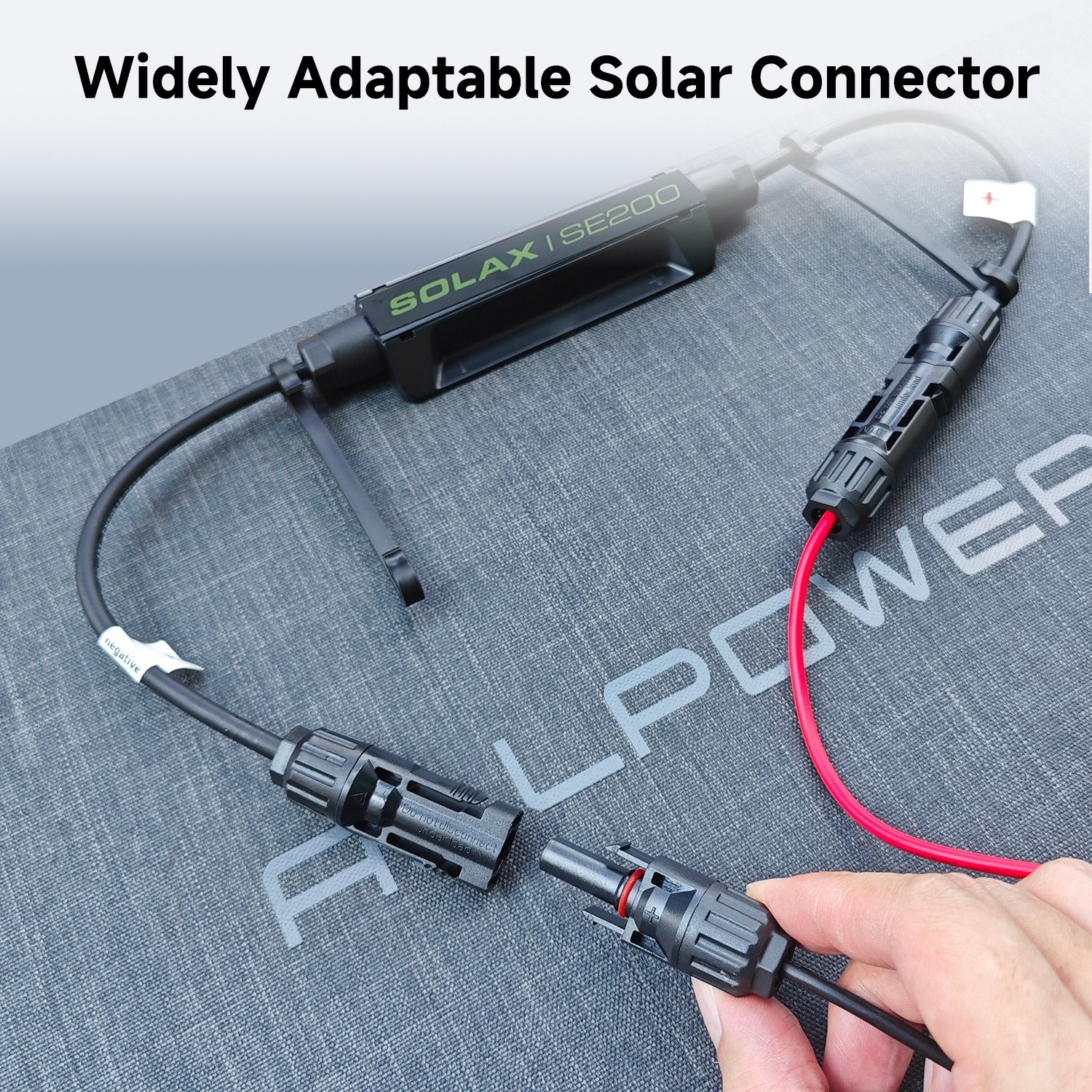ALLPOWERS 200W Portable Foldable Solar Panel Kit For Solar Generator For Camping