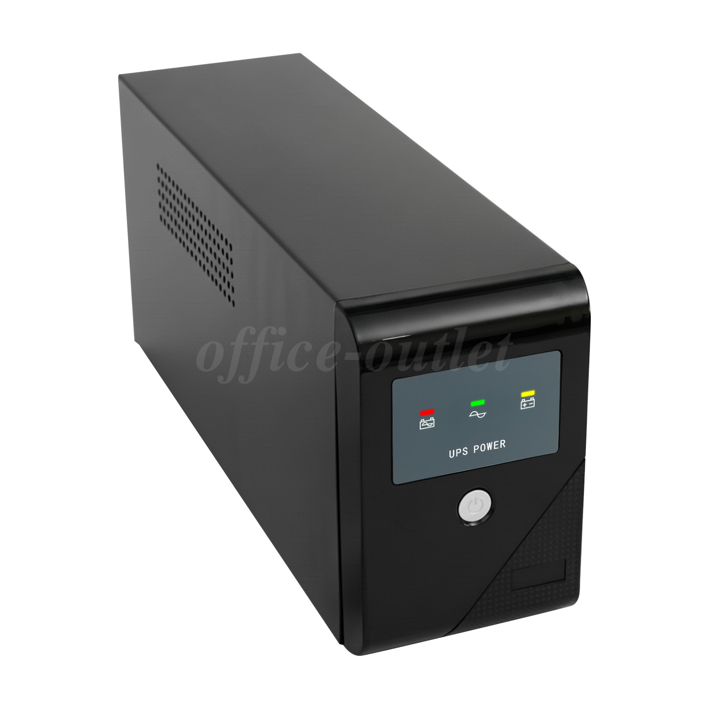 Home Office Backup UPS Power 300W 500VA Continuous Battery Backup w/3 Outlets
