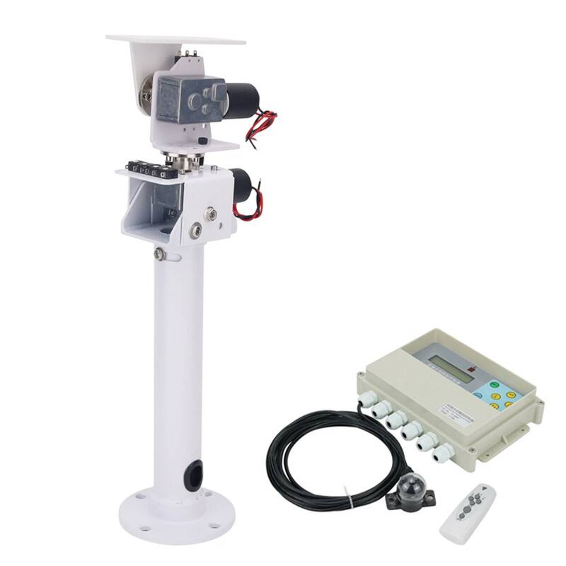 Dual Axis Solar Tracker Controller W/Remote Control+DC Dual Axis Gimbal X/Y-axis