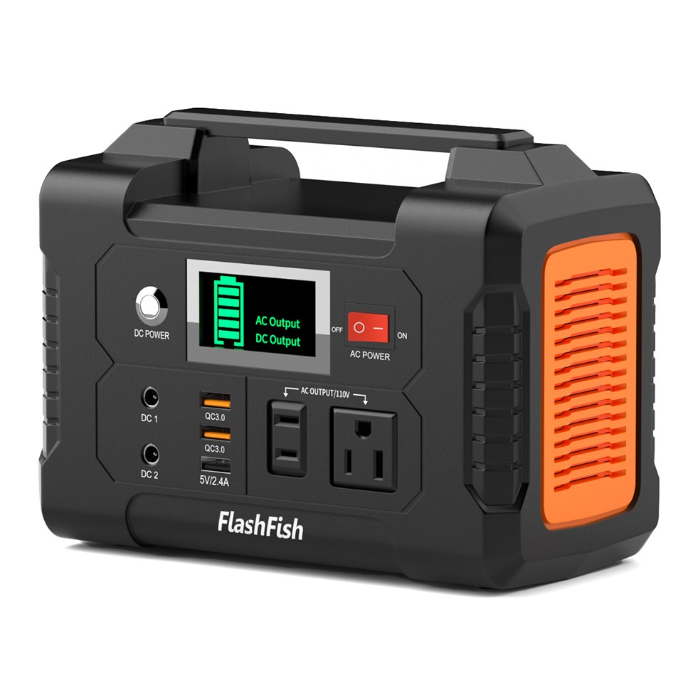 Portable 200W Power Station 151Wh/40800mAh Backup Generator Blackout/Camping/RV