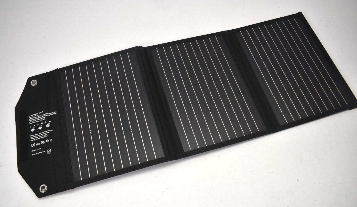 Mesuvida Portable Foldable 30W 12V/2.5A Solar Panel Charger For Outdoor XZY-30
