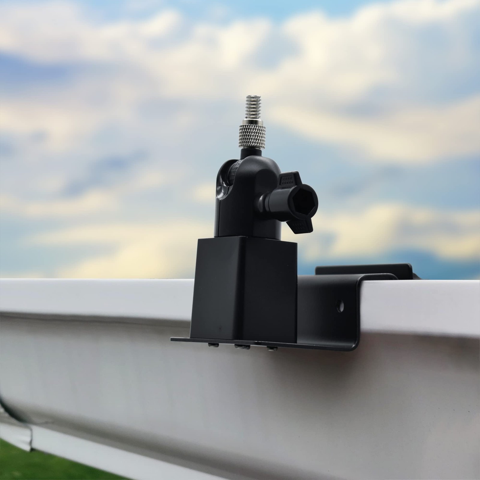 Universal Solar Panel Gutter Mount for Ring, Arlo, Eufy, Wyze, Reolink Solar …