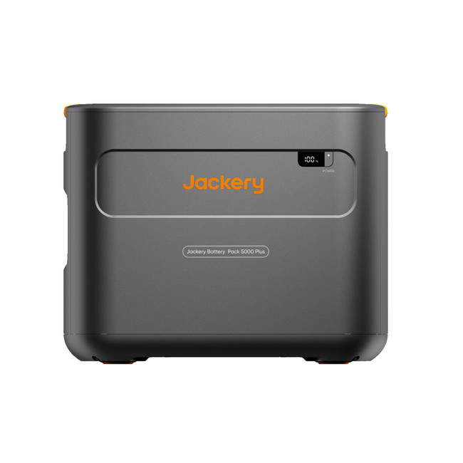 Jackery – Battery Pack 5000 Plus (5040 Wh Capacity) – Black