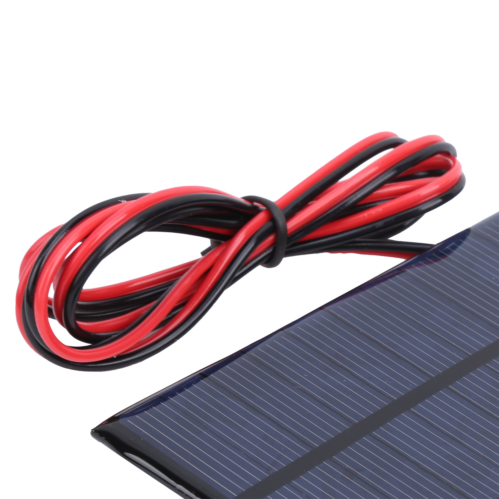 2Pcs Mini Solar Battery Module With 1Meter Cable Hand Operated Supplies DC 12V