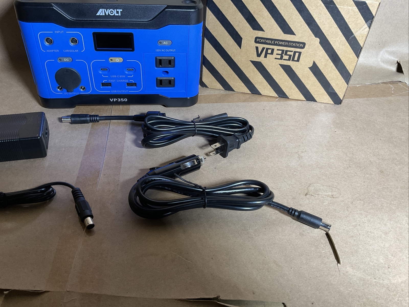 AIVOLT VP350 Portable Power Station 300W/120V Electric/Solar