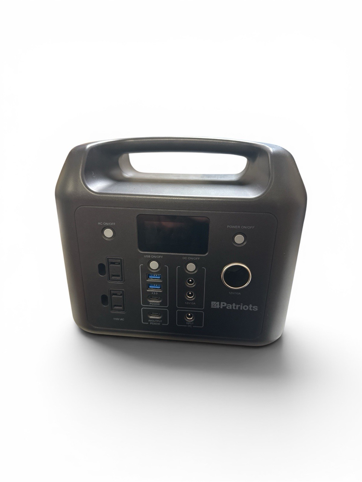 4Patriot Power Sidekick D320-299WH Power Bank Generator (without Solar Panel)