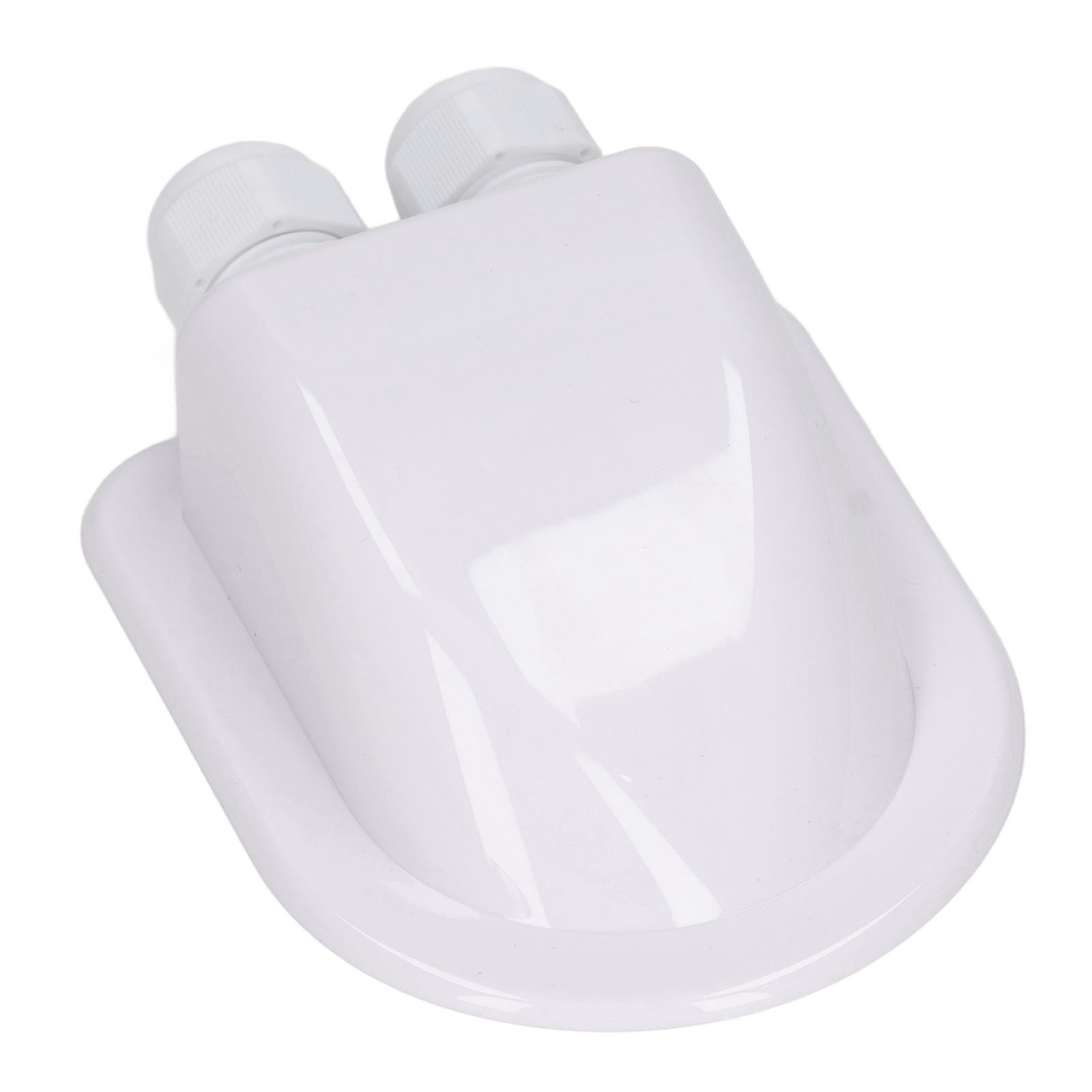 (White)Cable Junction Box Solar Entry Housing UV Resistance Wide Application