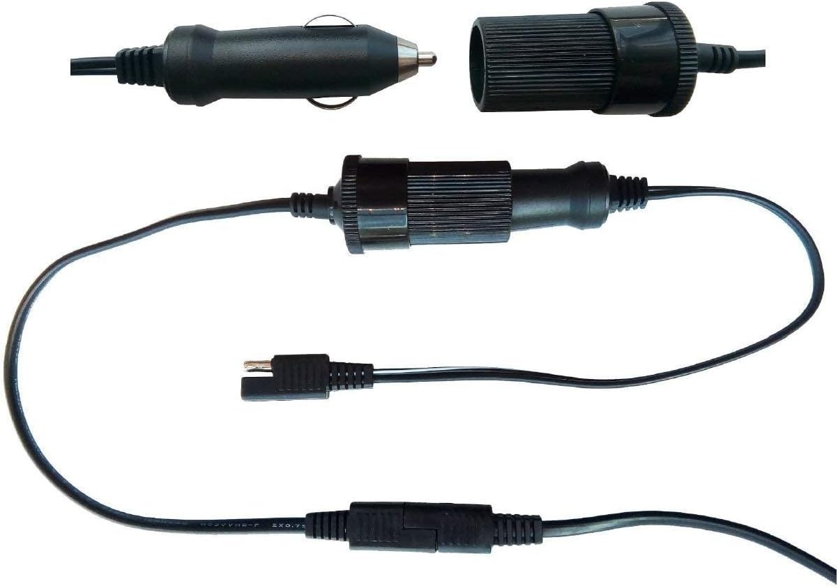 16FT Adapter SAE Connectors Quick Connect with Battery Clamps For 12V Trickle…
