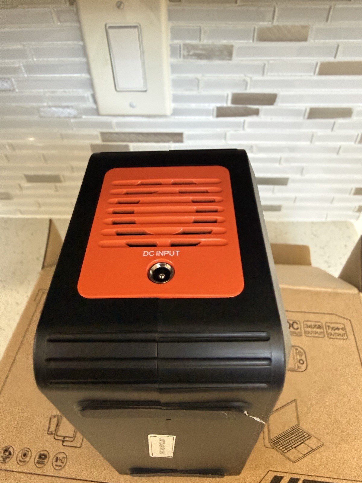 HOWEASY 120W Portable Power Station, 88WH Solar Generator, Lithium Battery Power