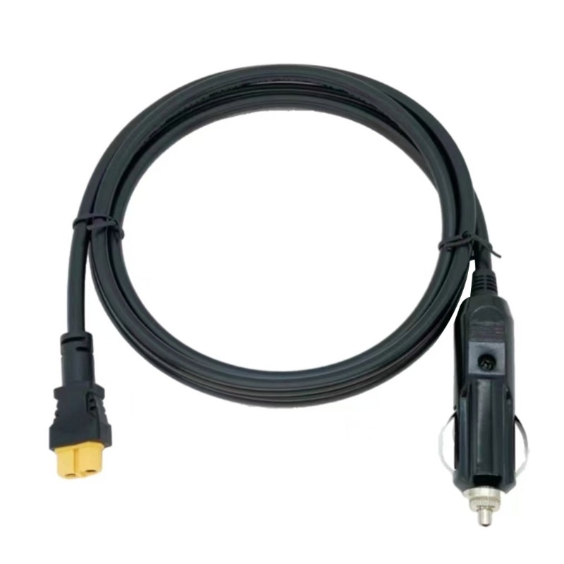 XT60 Female to Cigarettes Lighters Male Extension Cable for Solar Panel