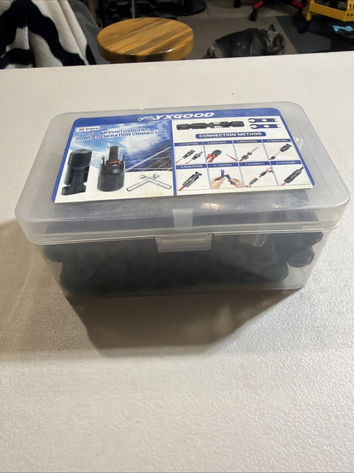 YXGOOD Solar Photovoltaic Power Generation Connectors DC 1000V IP67 Waterproof !