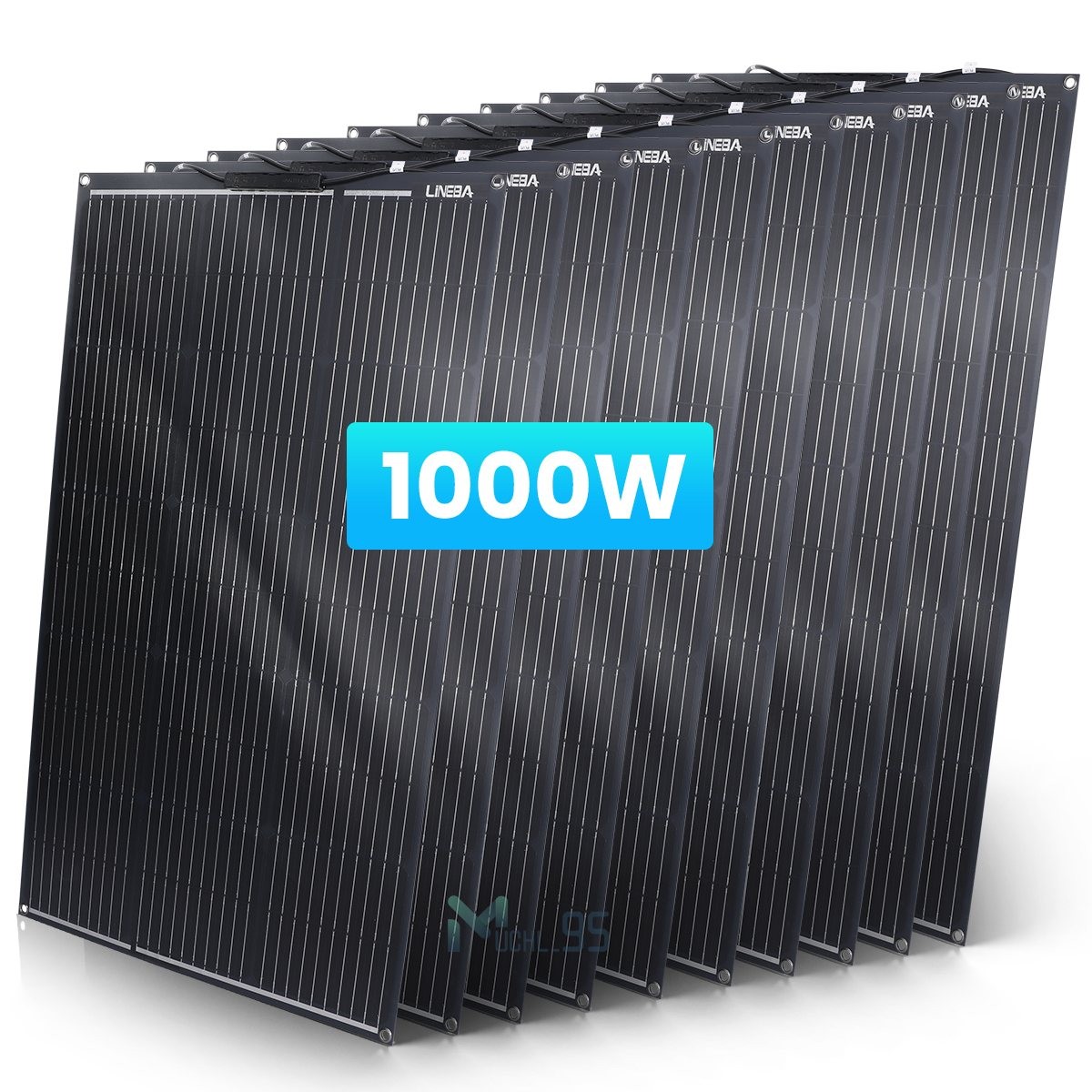12V 100W 200W 300W 400W 1000W Monocrystalline Solar Panel Home RV Off-Grid Power