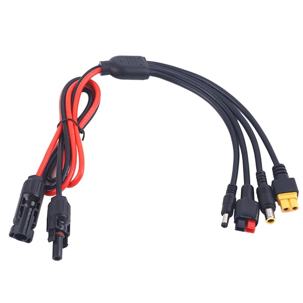 Innovative 4 in 1 Solar Panel Connectors Compatible with Multiple Inputs