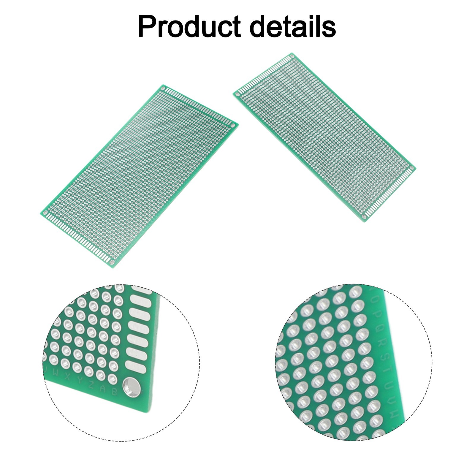 Efficient 9×15 cm Prototype PCB Set of 4 for Quick Electronic Prototyping