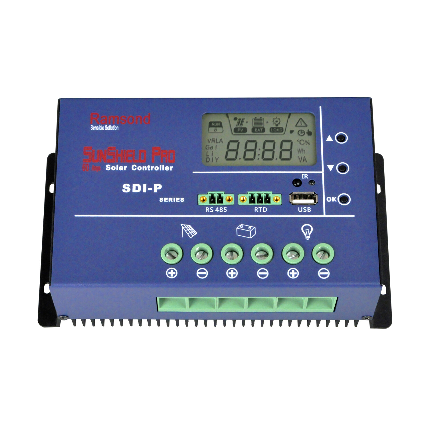Ramsond Sunshield PRO 60 AMP 12/24/48 Volts Solar
