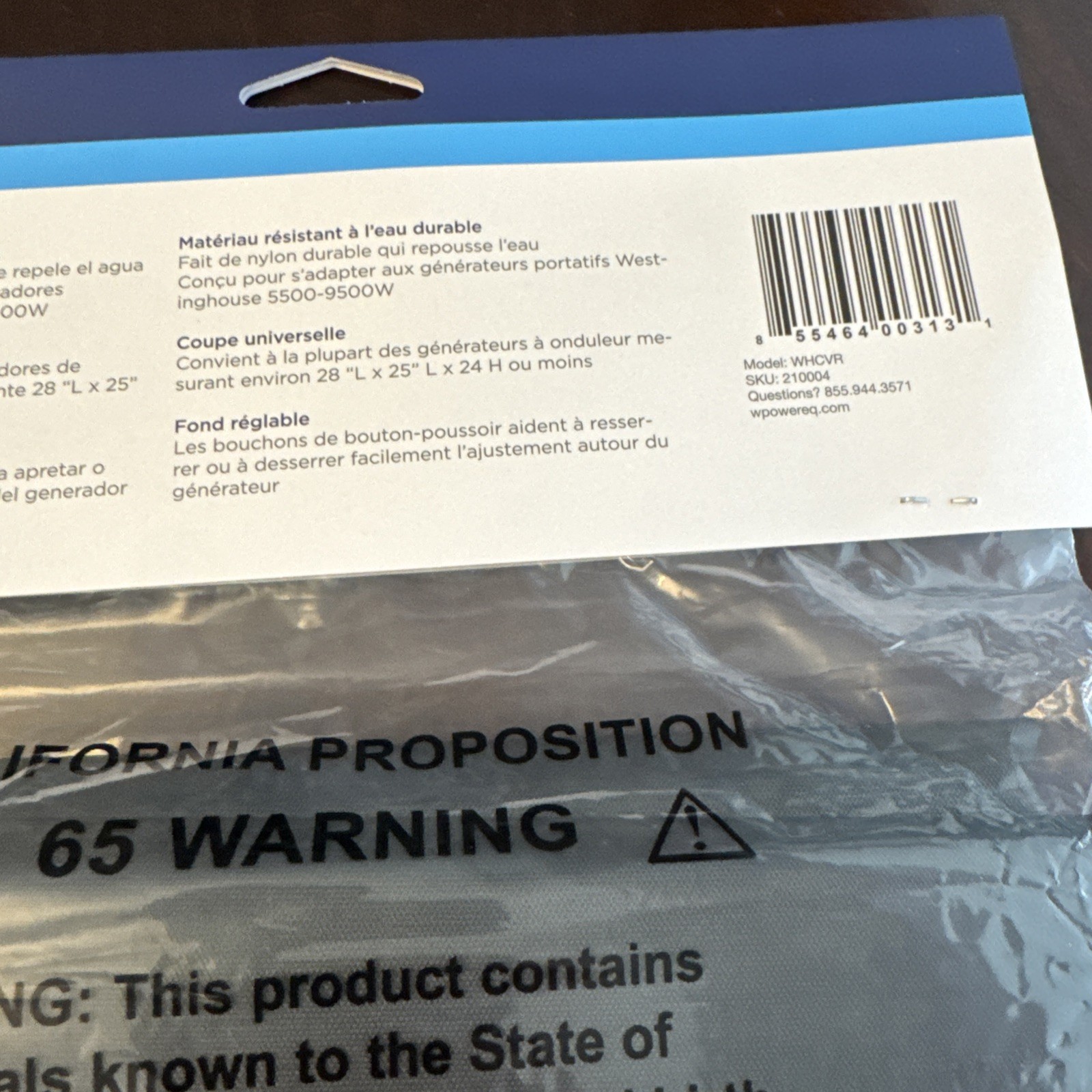 Westinghouse Outdoor Power Equipment WGen Generator Cover – Universal Fit