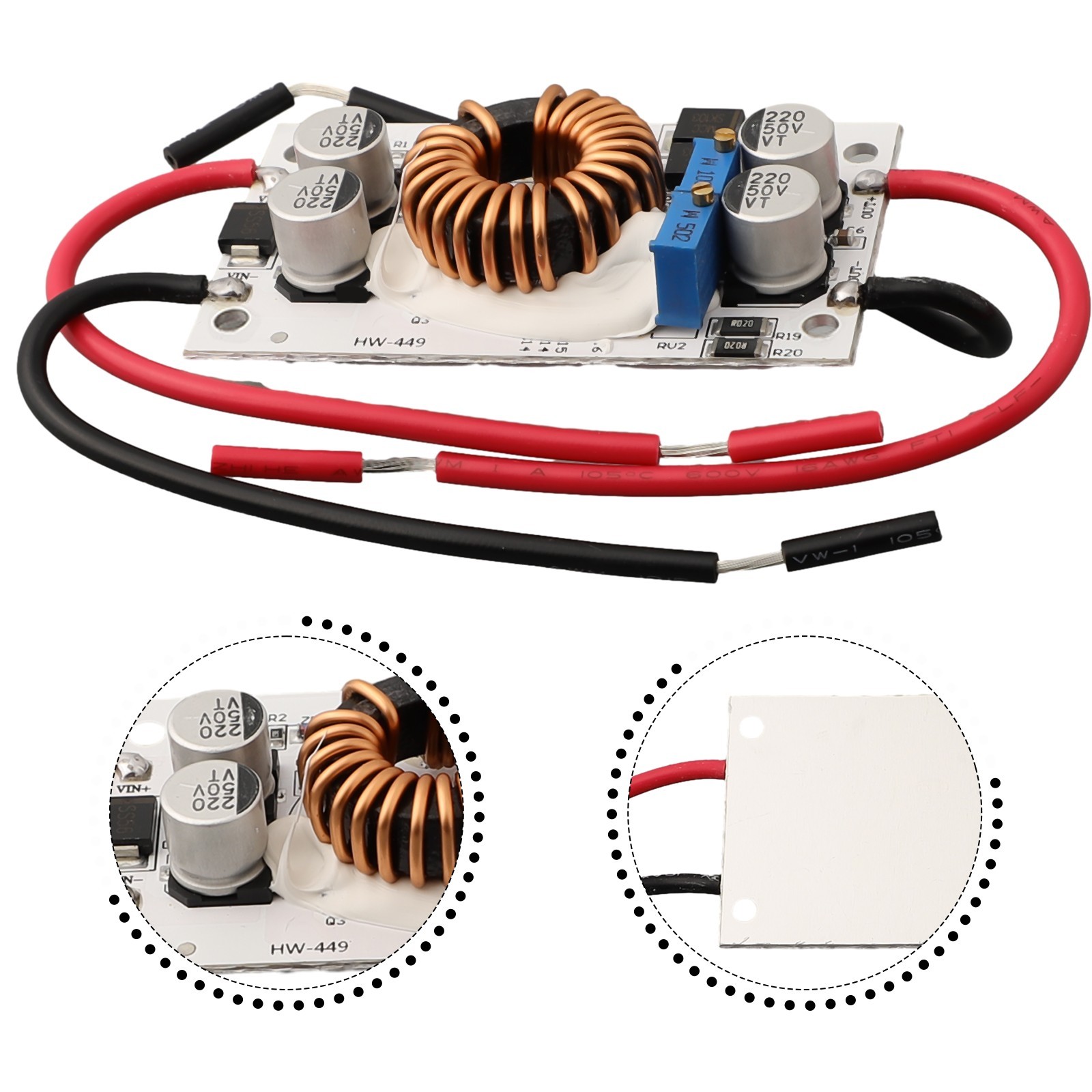 for current Supply Boost Converter DC 8-48v To DC 12-50V DIY Supply