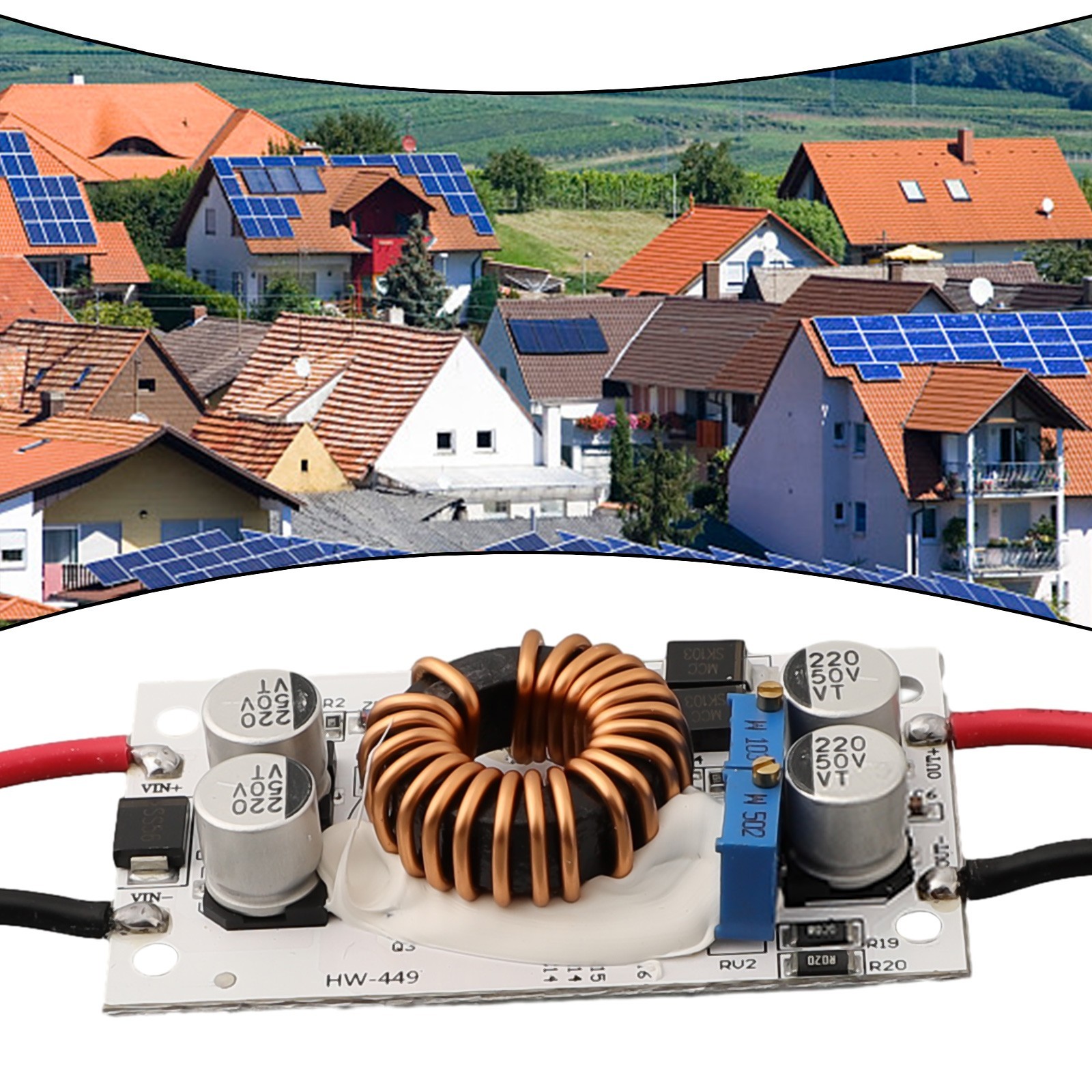 for current Supply Boost Converter DC 8-48v To DC 12-50V DIY Supply