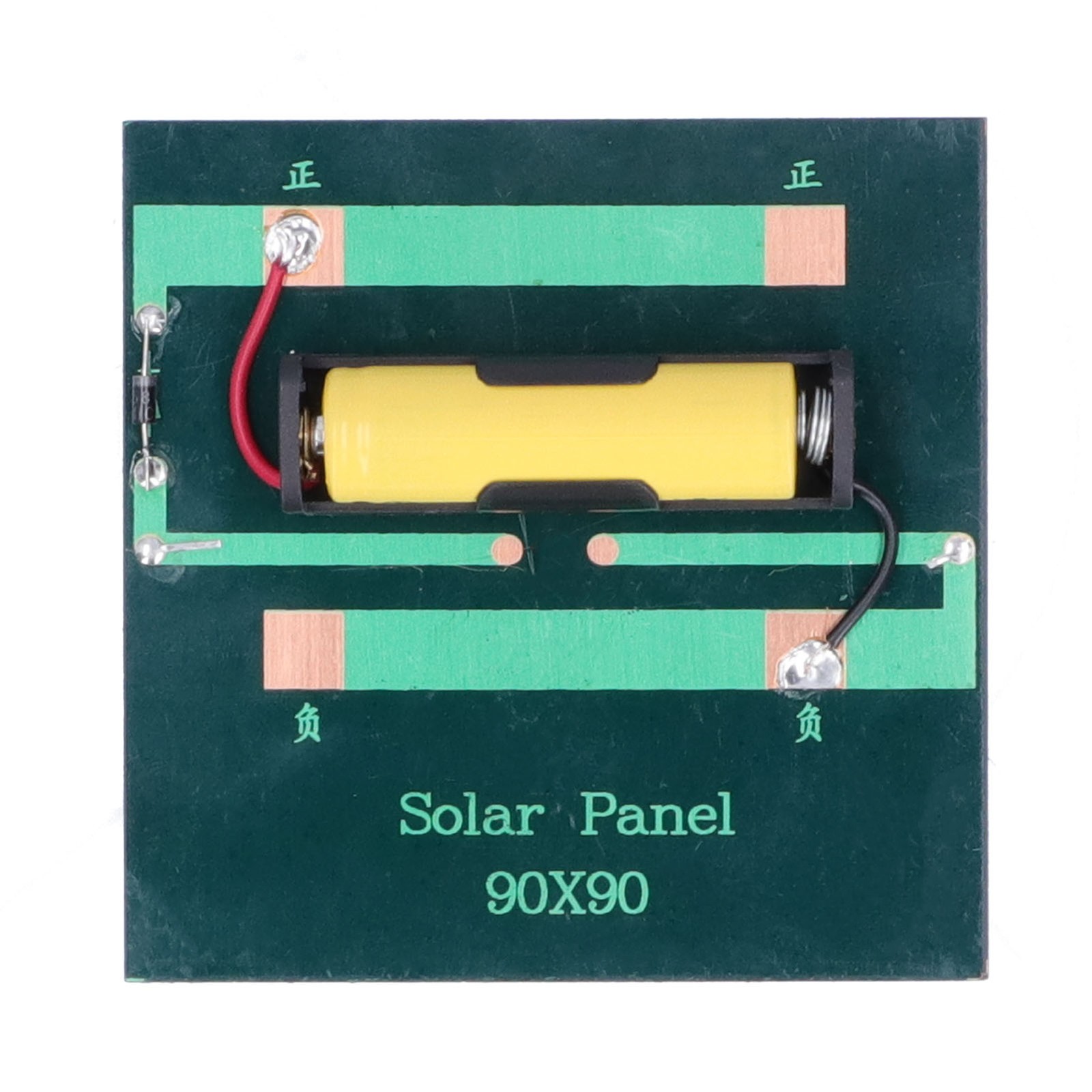 Solar Panel Charger Cell Charging Board 1W DC2V For 1.2V AA Batteries Power