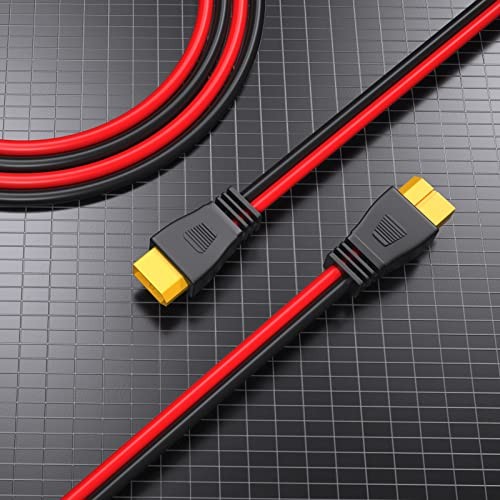 XT60 Male to Female Connector 12AWG 10ft Extension Cable for RC Battery