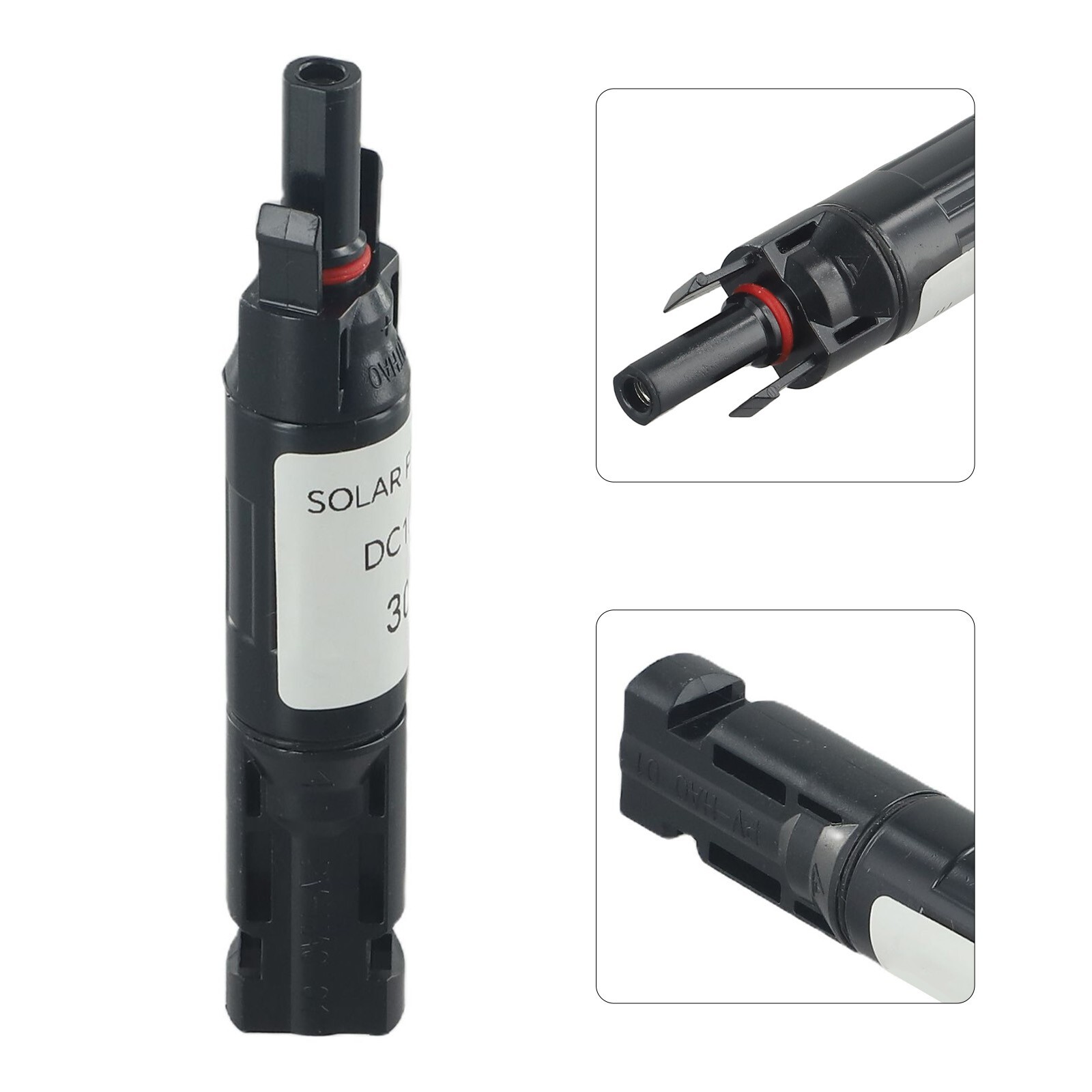 Solar Panel Fuse Holder And Fuse 30/20A Waterproof Inline PV Fuse Holder 1000VDC