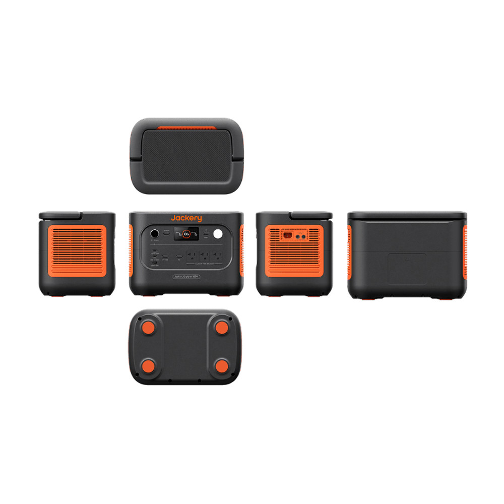 Jackery Explorer 1500 v2 Portable Power Station 1536Wh + 200W Solar Panel