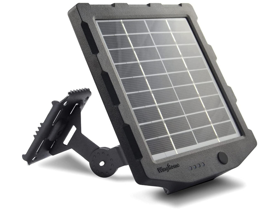 Trail Camera Solar Panel, WingHome Solar Battery Charger Kit 12V/1A 6V/1.5A