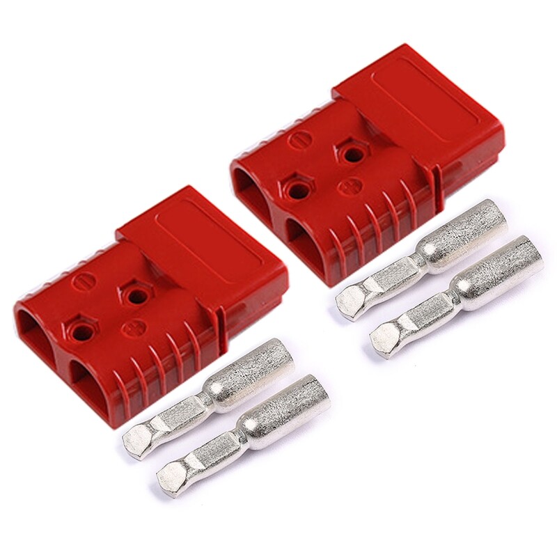 Copper Contact Power Connectors 120A 600V High Current Plug for Car Battery