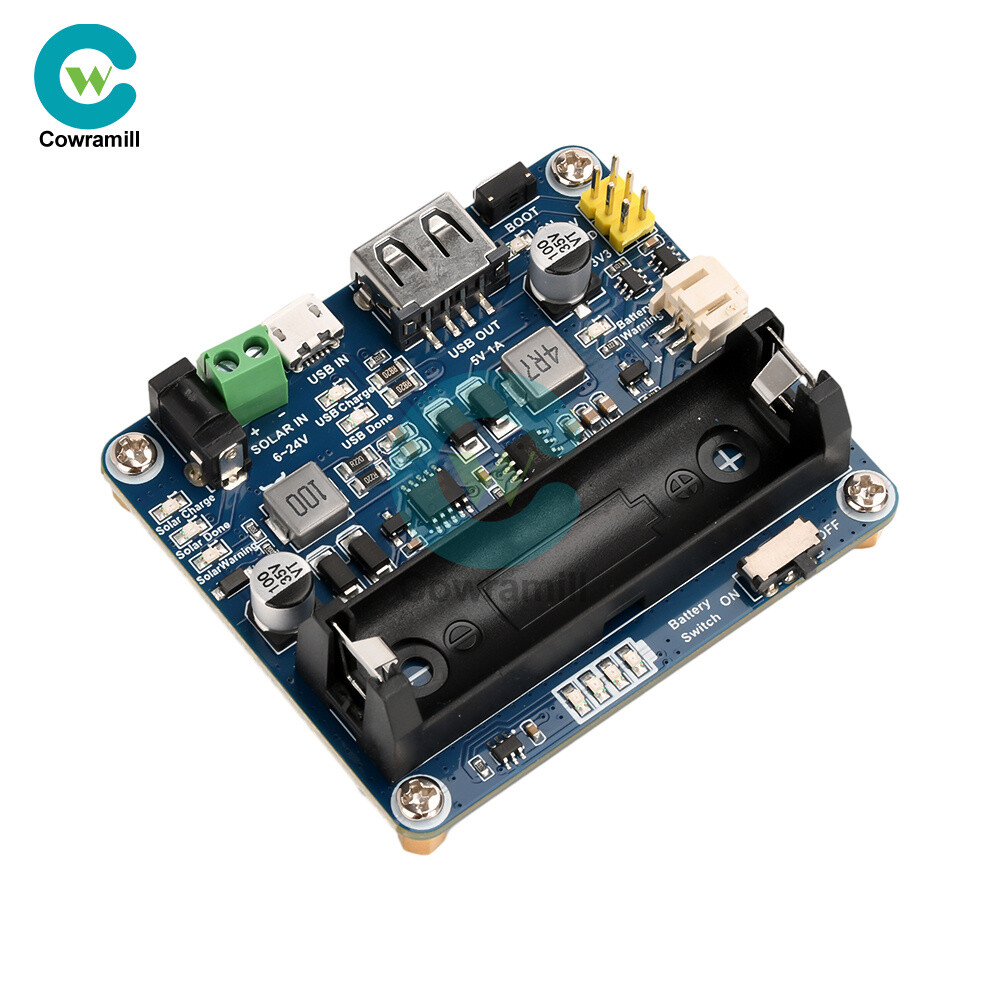 6V~24V Solar Panel Power Management Module Support MPPT 850mAh Li-ion Battery