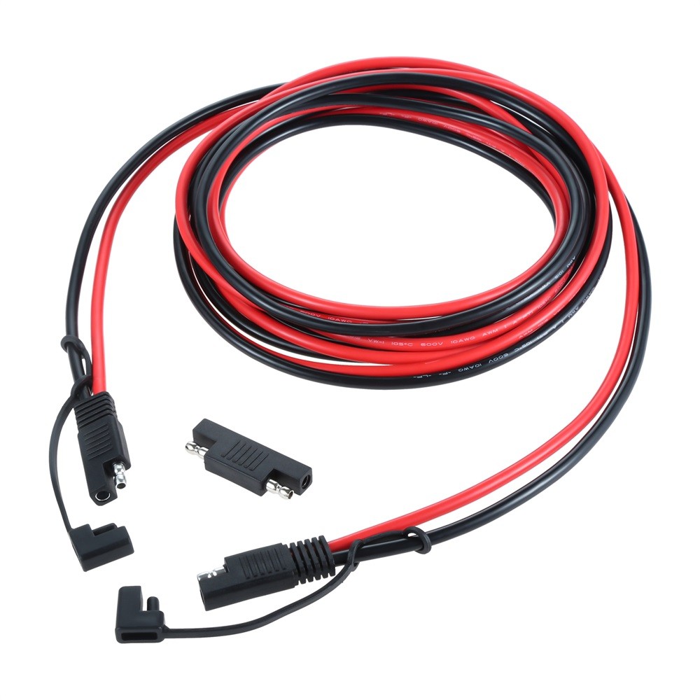 1PC SAE Battery Connector Harness Quick Charging Wire 10FT & SAE to SAE Adapter