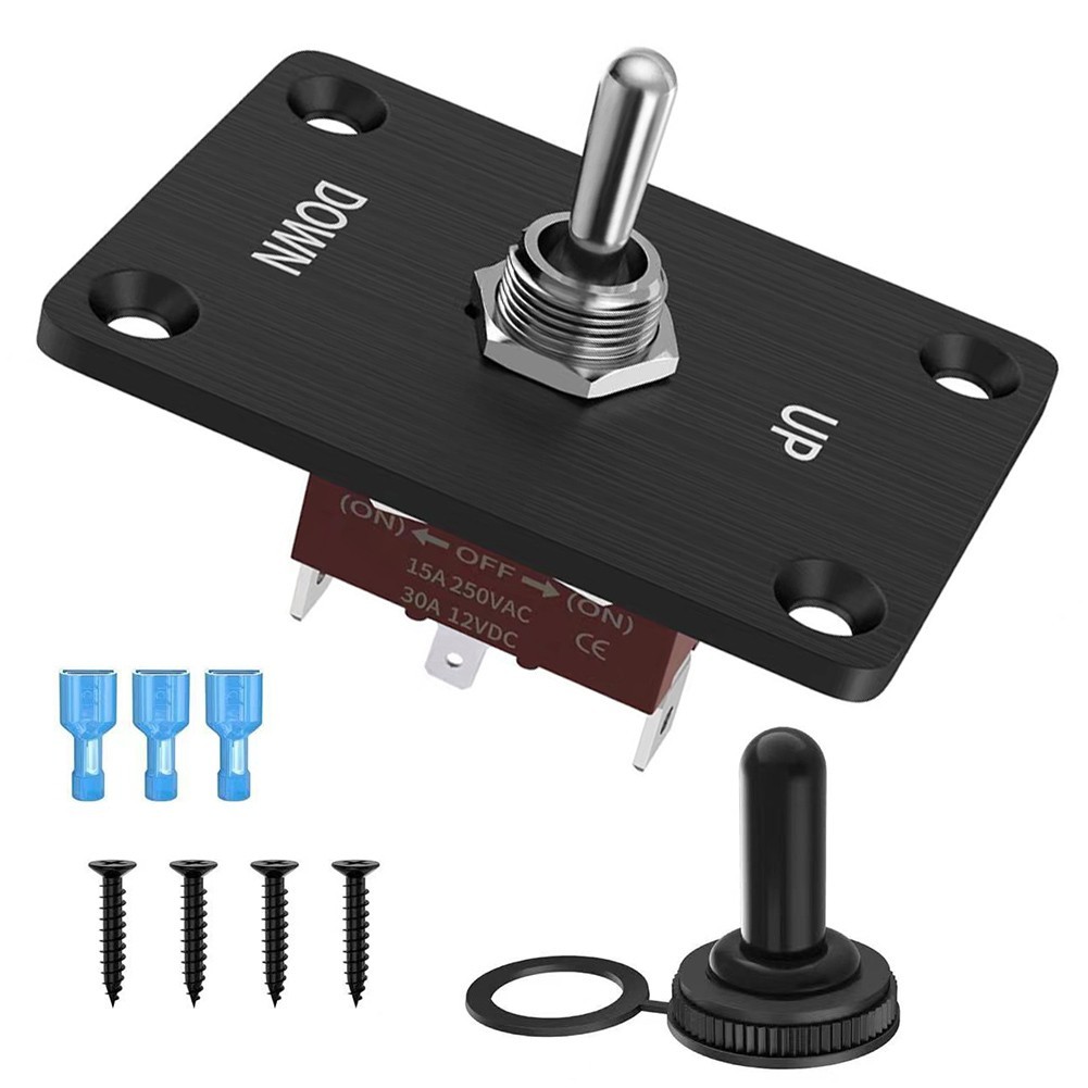 Diverse Application Ready 3Pin Momentary Toggle Switch for DIY Projects