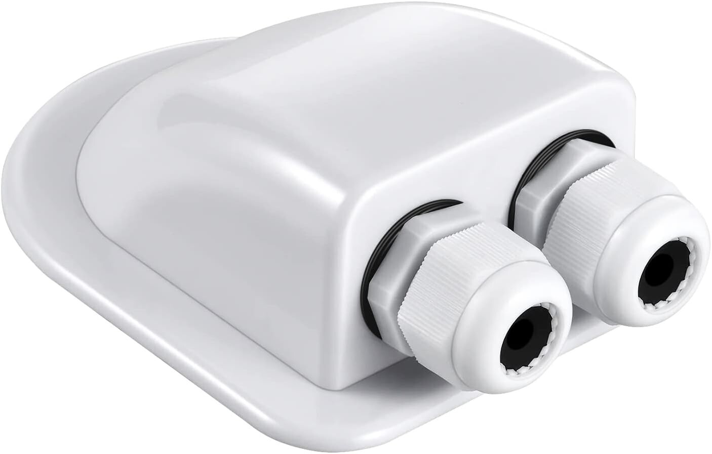 RICH SOLAR Double Cable Entry Gland Box RV Boat Roof Off-Grid Waterproof