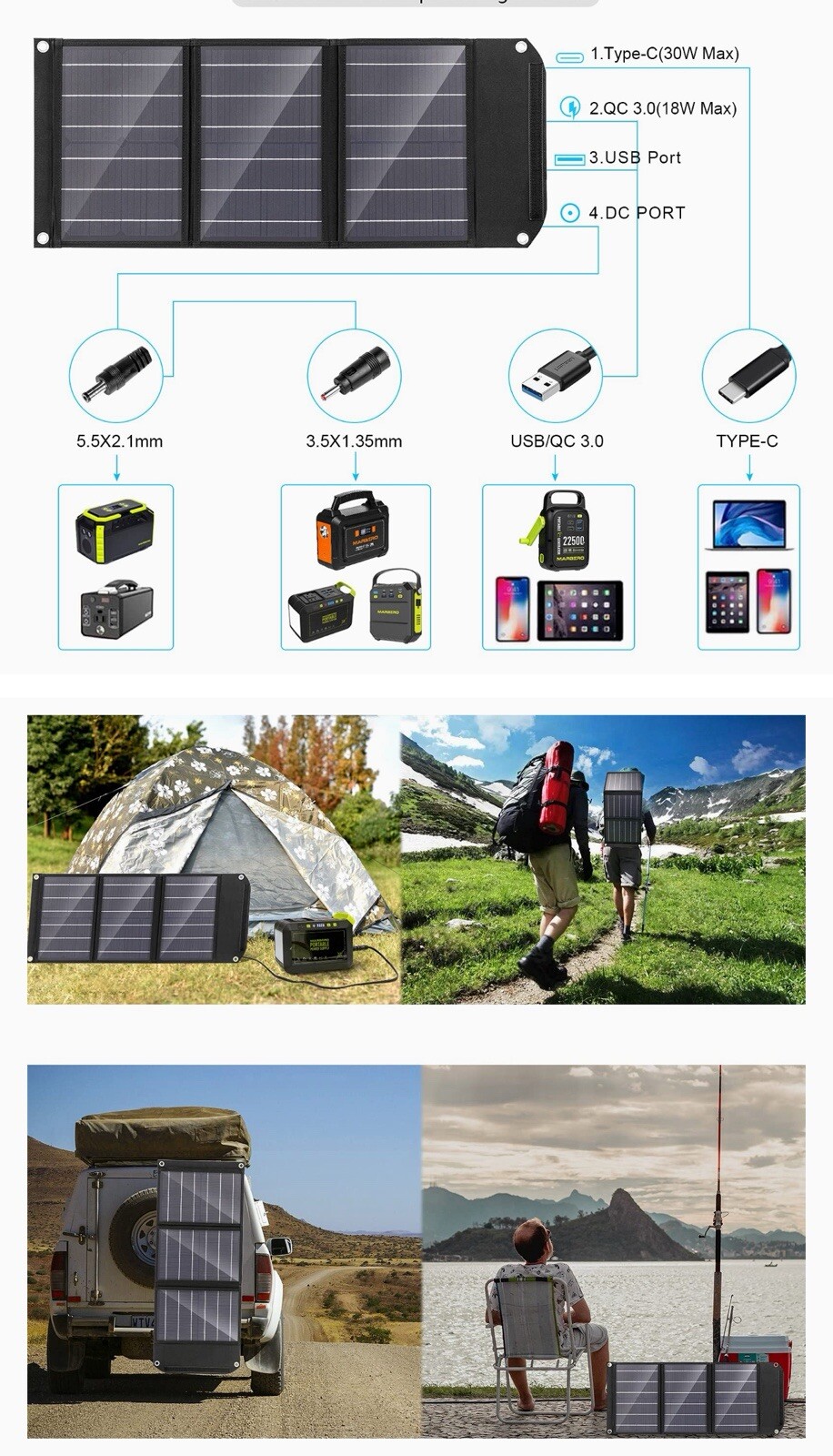Marbero Portable Solar Power
