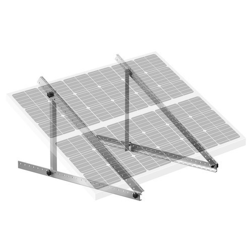 50-Inch Solar Panel Mount Brackets 0 – 90° Adjustable Tilt Mount Brackets