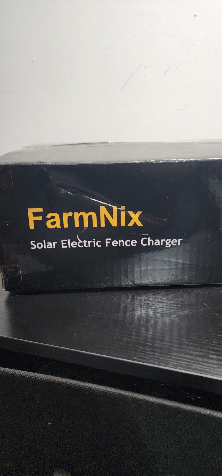 FarmNix 20 Mile Solar Electric Fence Charger 6-12KV 2 Joules – For Parts
