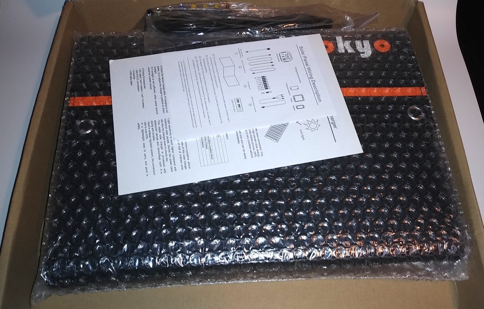 Solar Panel Portable KIT Outdoor, Camping, Hiking, RV- 60W, 5V, USB & 18V KYOKYO