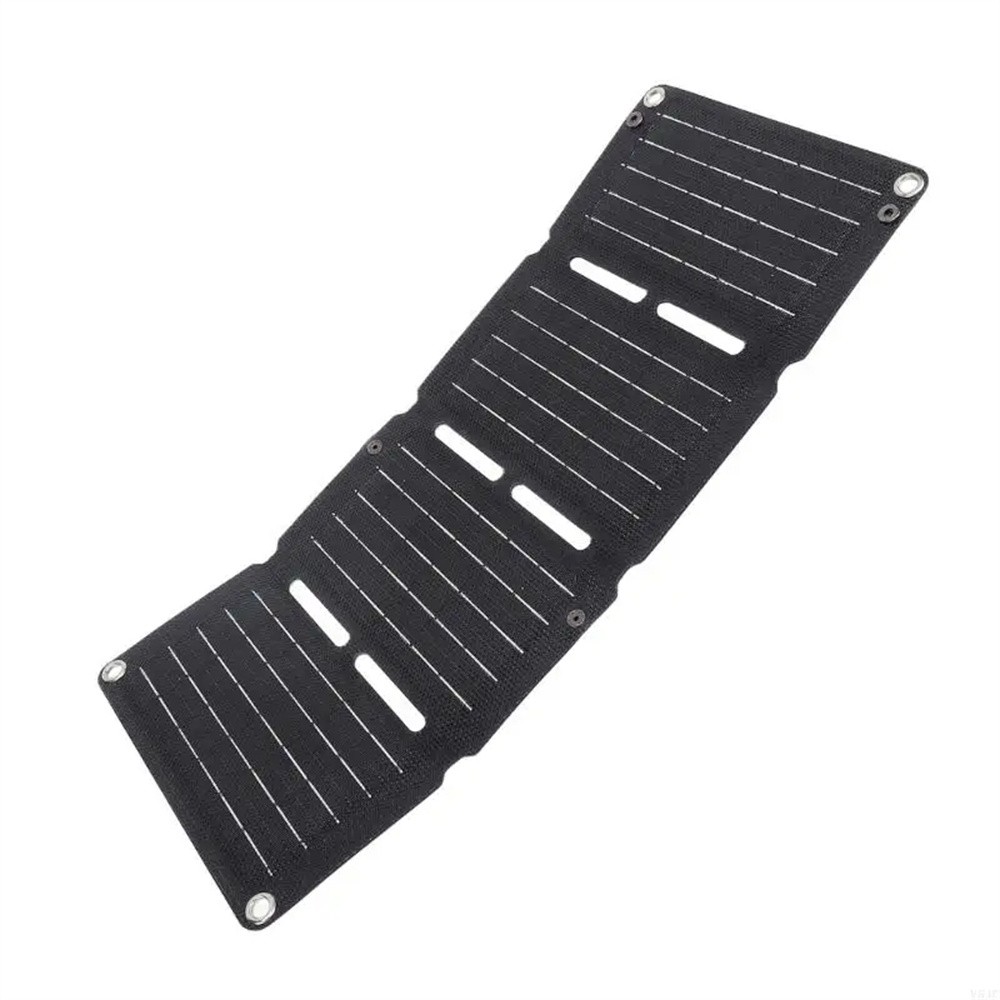 Portable Solar Panel 10W Foldable PV Power Bank Charger for Outdoor Camping Trip