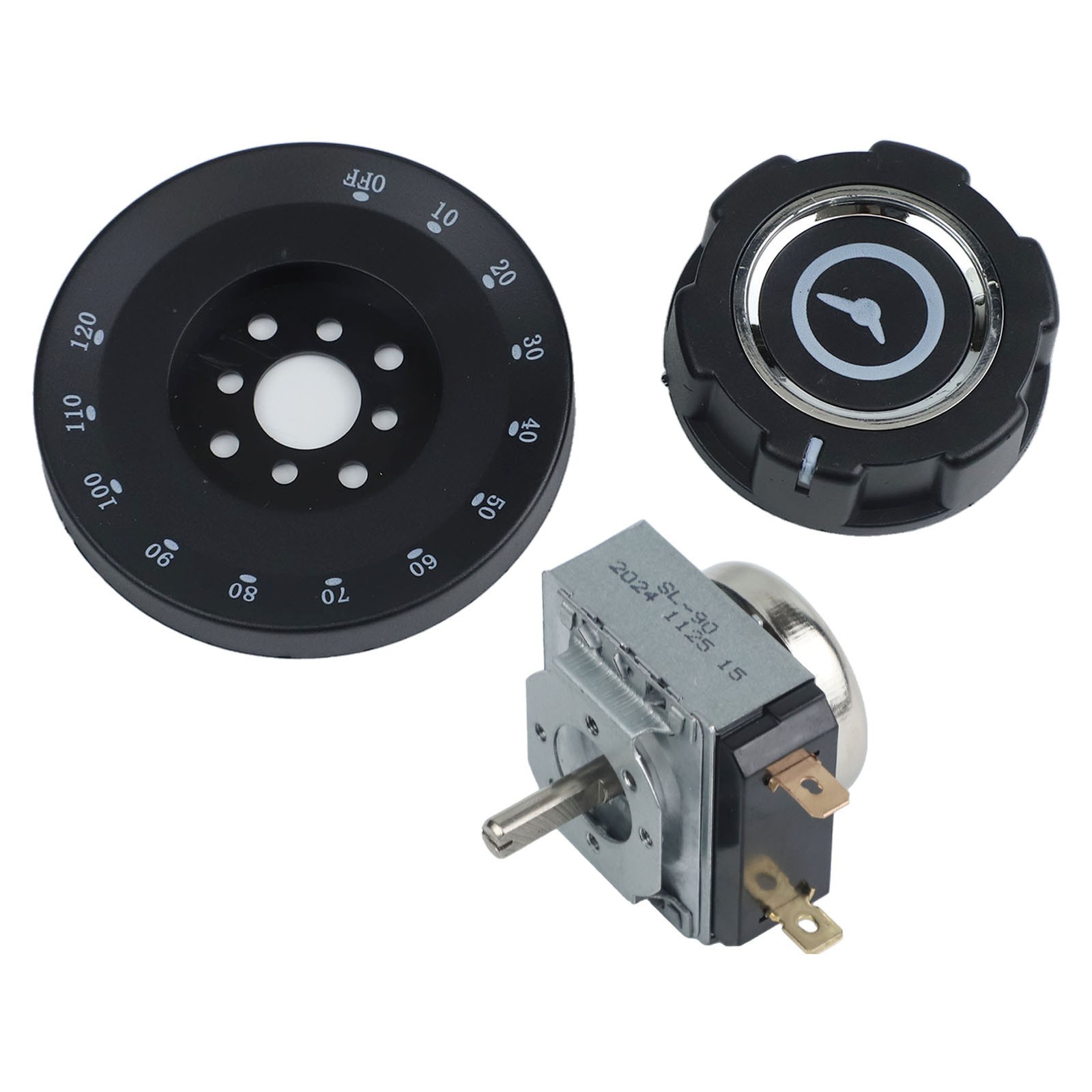 Kitchen Timer Switch with Adjustable Time Settings and Clear Bell Signal